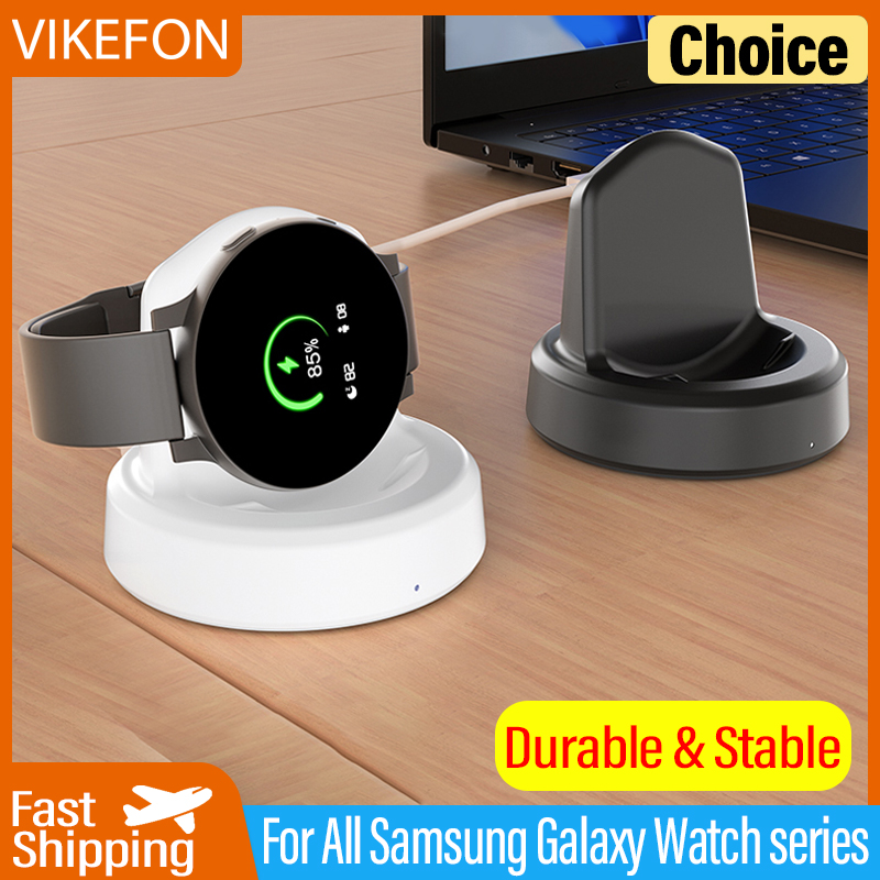 Watch Wireless Charger For Samsung Galaxy Watch 3 4 5 6 7 8 Pro Active 2 Portable USB Type C PD Cable Fast Charging Dock Station