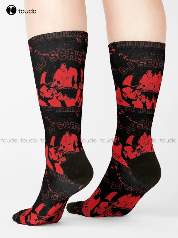 

The Originator 1 Red Socks Novelty Socks For Men Harajuku Personalized Custom Unisex Adult Teen Youth Socks 360° Digital Print