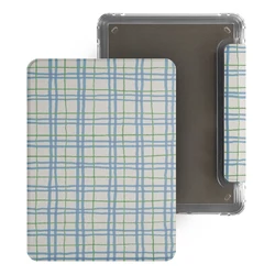 Murmole Floral Grid Plaid Magnetic Detachable Cover - Colorsoft 7inch (M17)