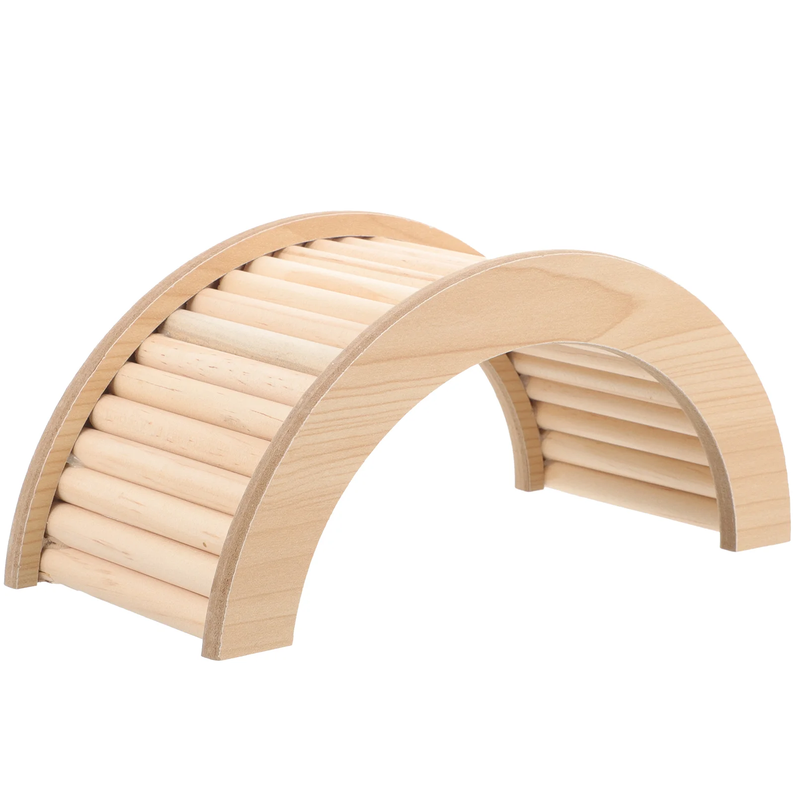 Piattaforma In Legno Per Criceti E Piccoli Animali - Con Scala Rotonda, Per Arrampicata, Gioco E Riposo In Gabbia
