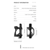 ROCKBROS Bike Water Bottle Holder ABS+PC Lightweight Mountain Road Cycling Kettle Rack Cage MTB Bicycle Dring Holders 4