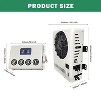 Climatiseur de voiture Treeligo 2025 10500BTU 12V, nouvelle unité de climatisation électrique pour voiture, camping-car, camion, tracteur, fourgonnette, motorhome 3