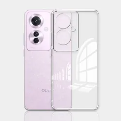 Sleek Clear Silicone Shockproof Phone Case for 5G Smartphones - Soft Protective Cover Coque (Clear)