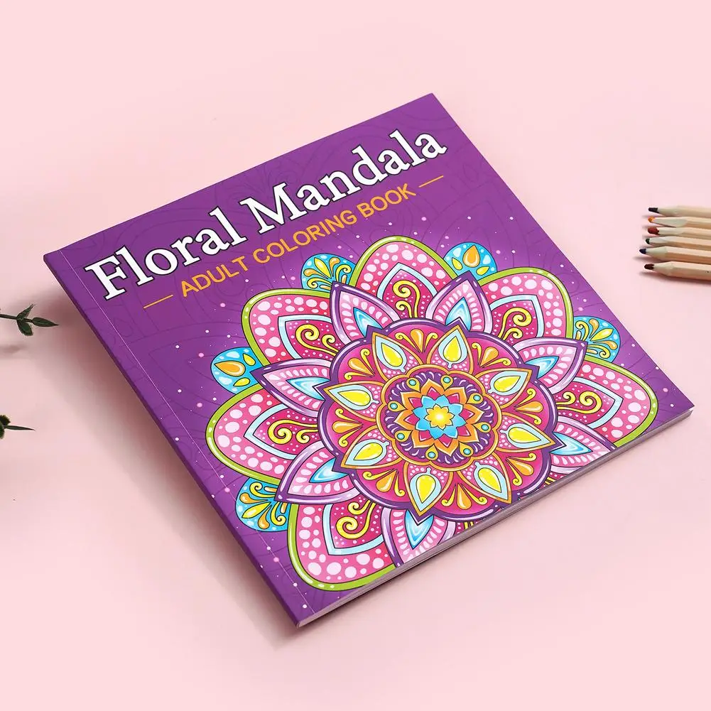 Mandala Patterns: Adult Coloring Book for Relaxation and Stress Relief, Perfect Gift for Birthdays and Holidays
