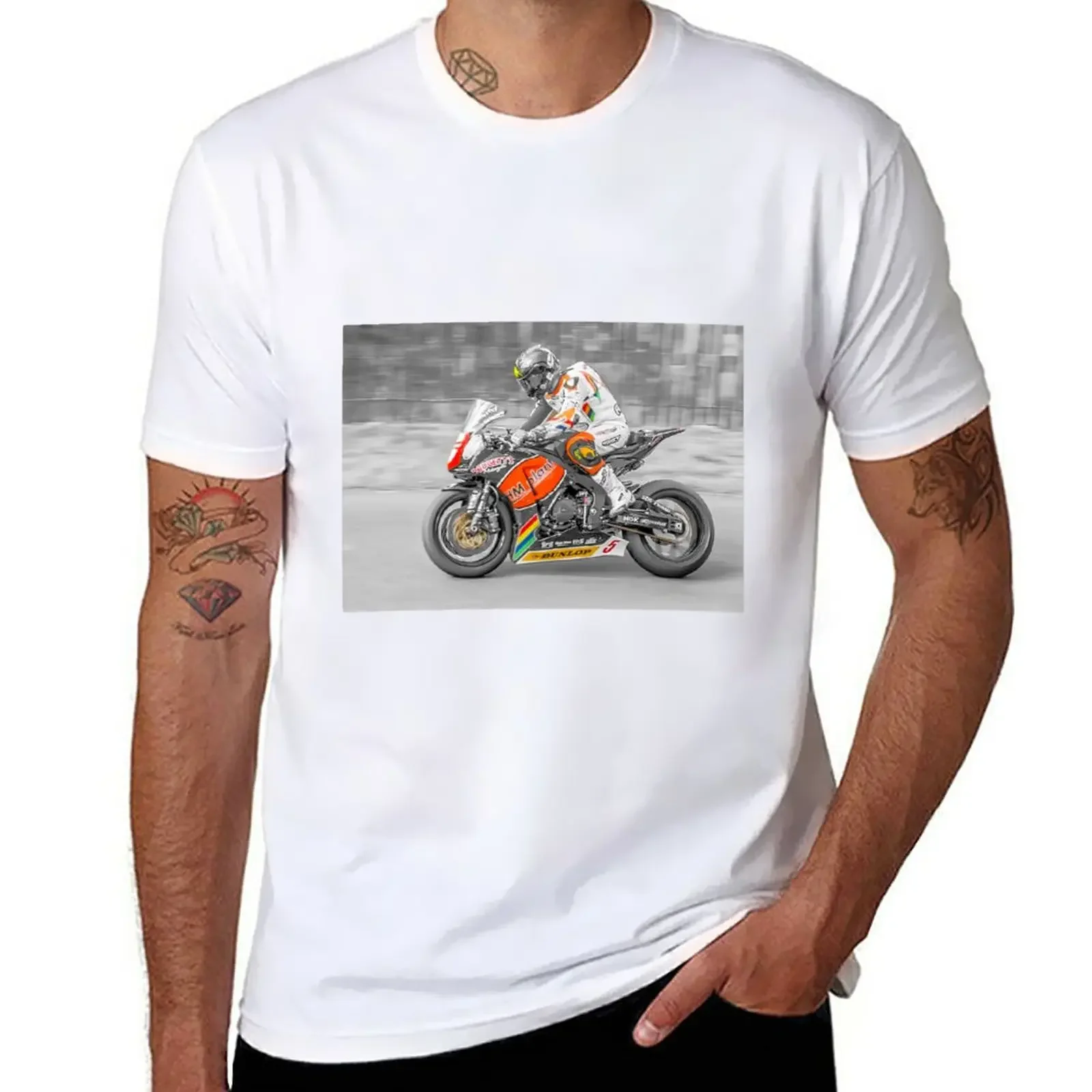 

Bruce Anstey T-Shirt Blouse customs design your own tees Men's t-shirt