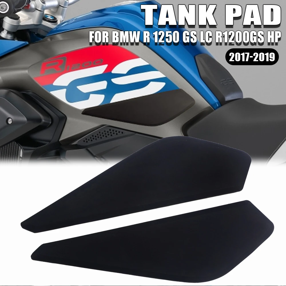 

Motorcycle Accessories Non-slip Side Fuel Tank Stickers Waterproof Pad Rubber Sticker For BMW R 1250 GS LC R1200GS HP 2017-2019