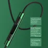 OLAF Earphones Wired Earbuds In Ear 3.5mm/Type-C 90 Degree Elbow Plug Headphones With Mic Headset Gamer Sports For Mobile Phones 4