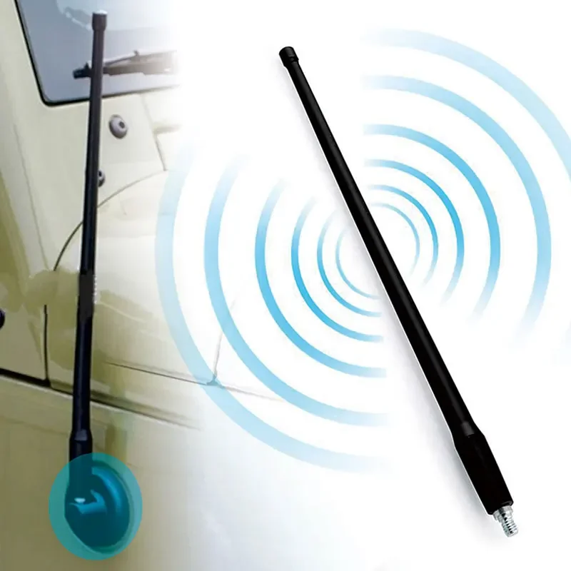 13" AM FM Radio Antenna for Jeep Wrangler JK JL 2007 2008 2009 2010 2011 2012 2013 2014 2015 Rugged Ridge radio antenna
