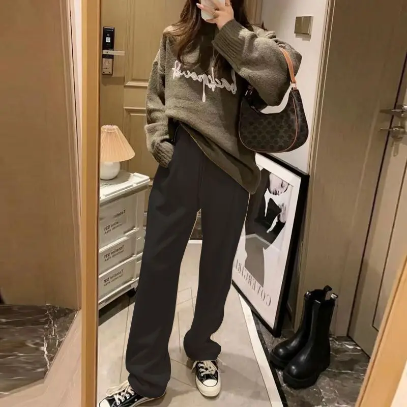 Pantaloni da notte in pile da uomo, caldi e lunghi, in peluche, con coulisse, oversize, morbidi pantaloni chino, pantaloni da uomo, pigiama, pantaloni da casa, pigiama, pantaloni in pile, Blu, L