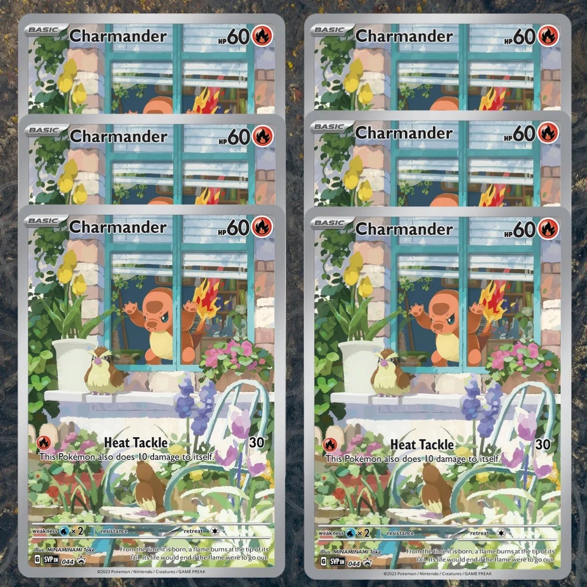 Charmander Premium Collectible Anime Cards with Foil Texture - Perfect Condition