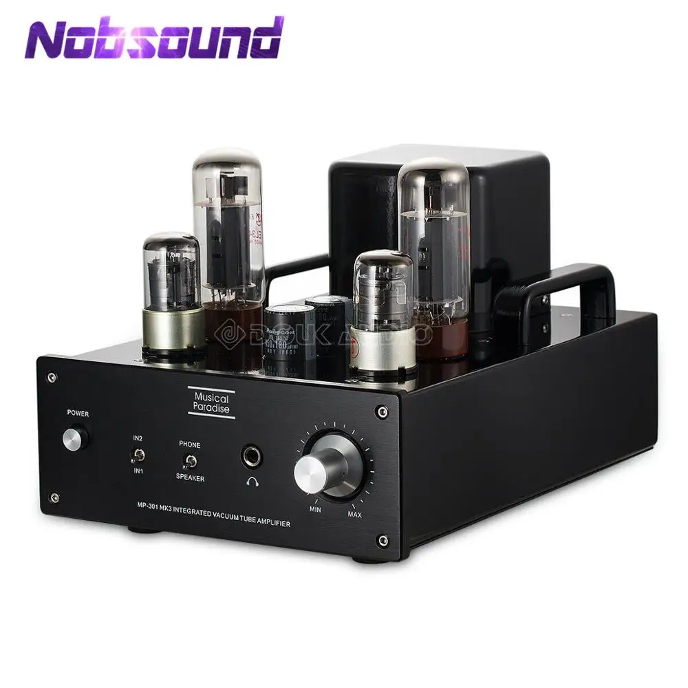 

Nobsound HiFi EL34 (KT88/6L6)Vacuum Tube Class A Amplifier Single-ended Stereo Audio Headphone Amp