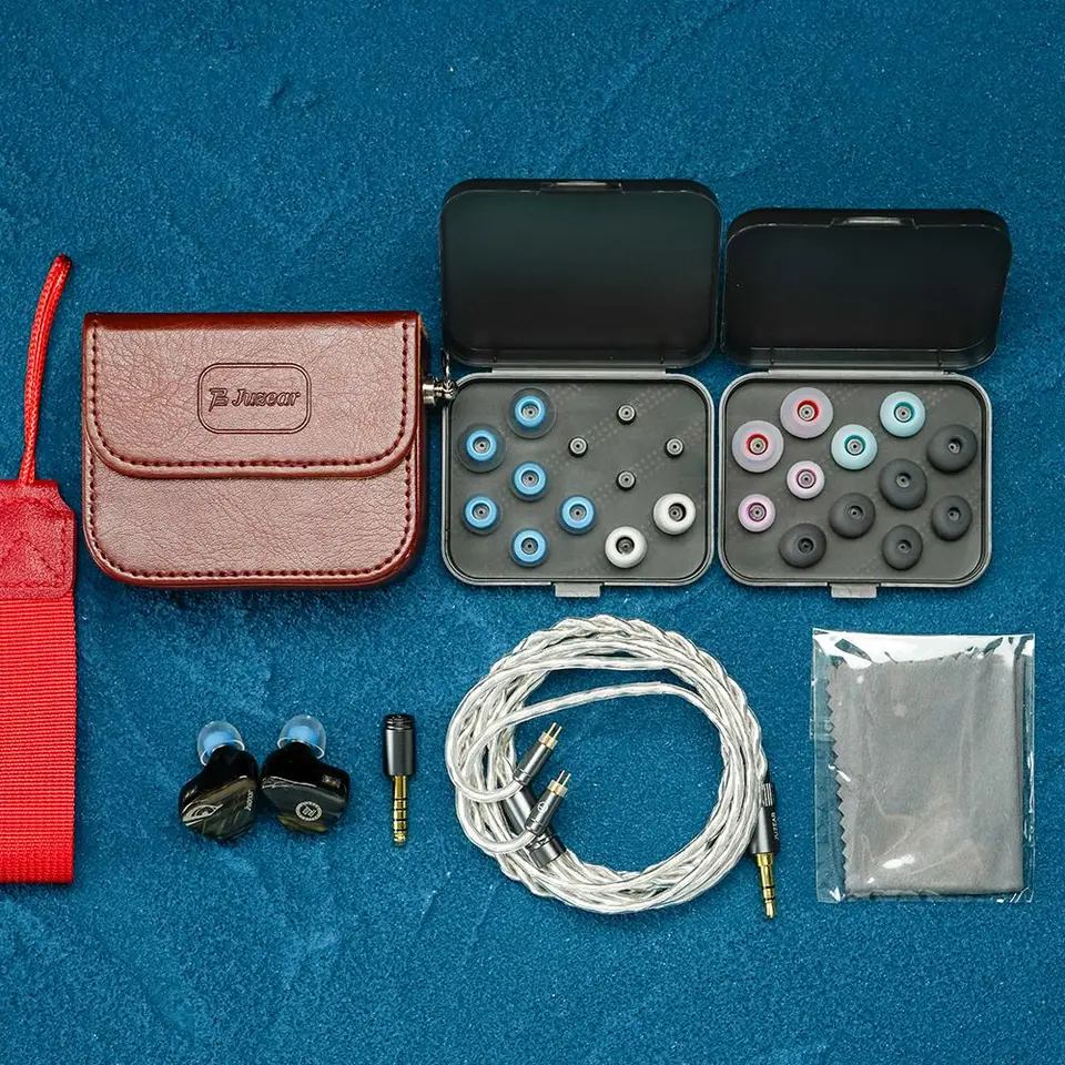 Juzear Harrier 1DD+6BA+2 マイクロ平面ドライバー インイヤー HiFi