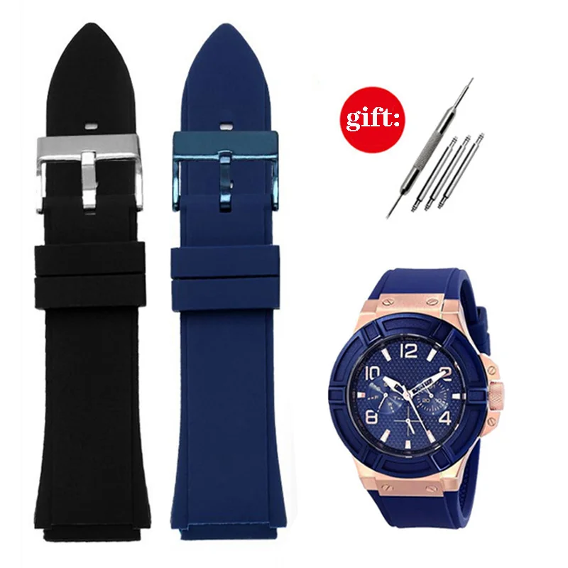 Guess Watch Bracelet Silicone Watchband Guess Strap Watch Guess