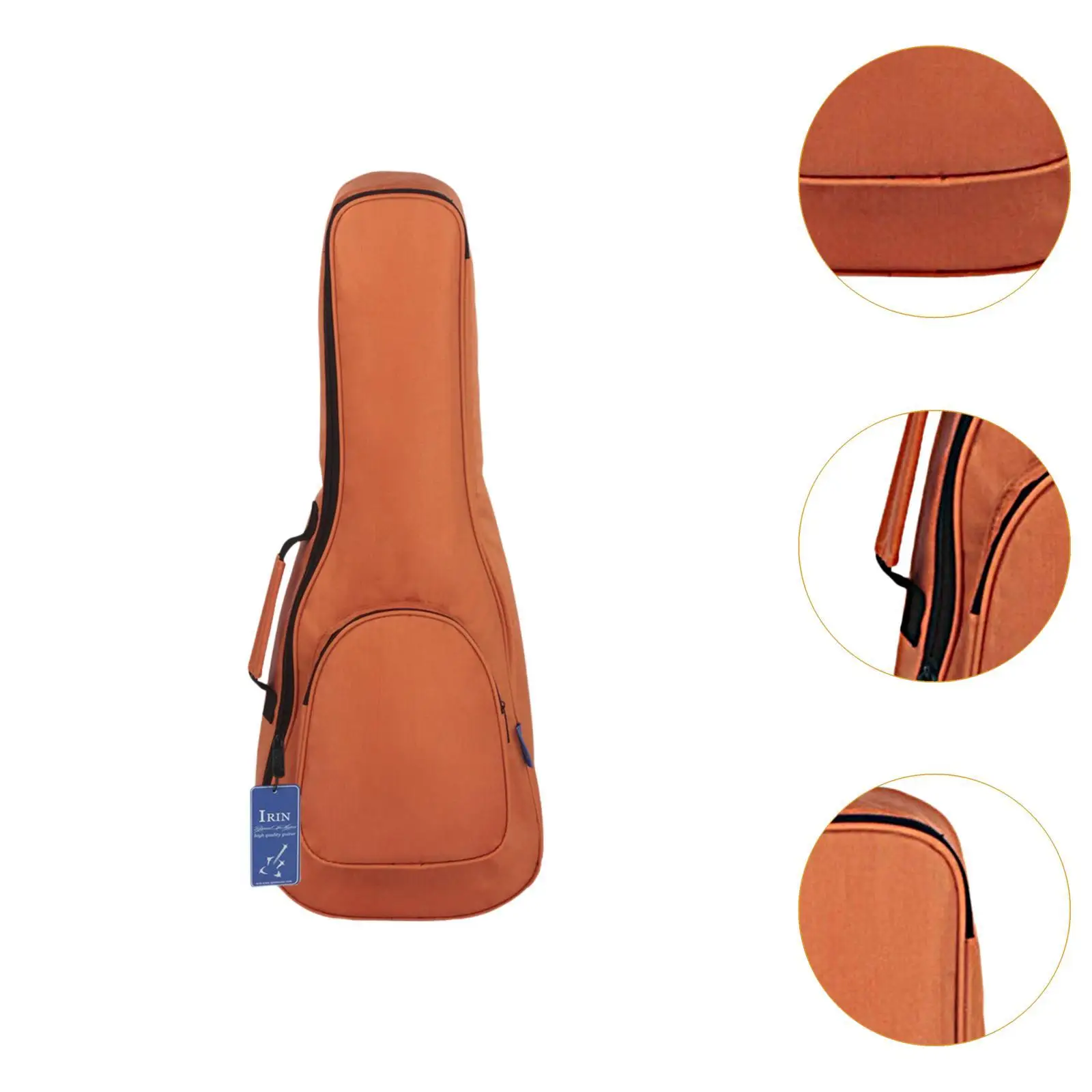 Padded Ukulele Bag Ukulele Double Shoulder Backpack Padded Soft Carring Case Thickened Gig Bag for Travel Camping