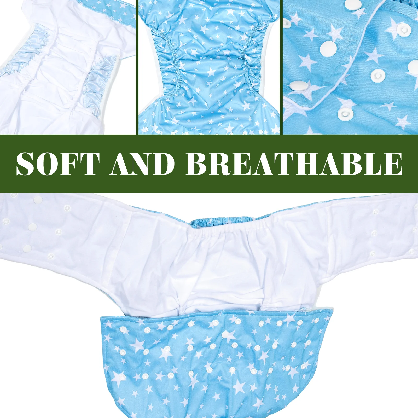 Adult Washable Diapers Urinal Pant Home Anti-leak Incontinence Pad Reusable Nappy Elderly Disable Leakproof reusable diapers