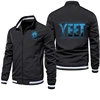 2024 New Jey Uso Yeet Famous Wrestling Men's Spring and Autumn Windproof Jacket Stand up Neck Quick Drying Long sleeved 1