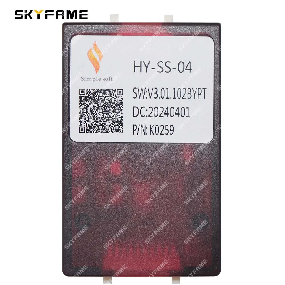 Car Android 16Pin Wiring Harness Cable Adapter car wire cable adapter for Kia Sedona Carnival Decoder HY-SS-04/RP1-HY-002