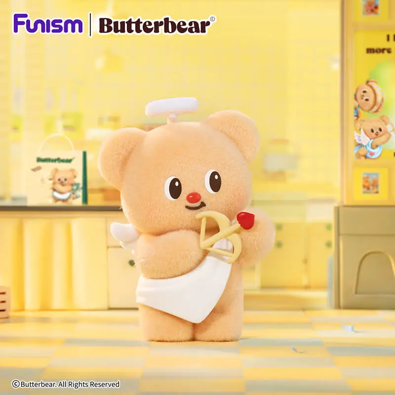 Butterbear バターベアー フィギュア 直発送 {フィギュア} Funism の Butterbear Operating シリーズ