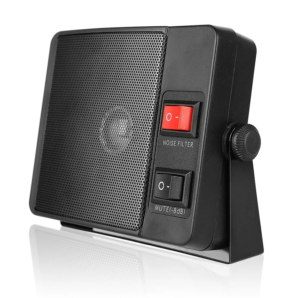 3.5mm Diamond Heavy Duty Ts-750 External Speaker For Walkie Talkie Qyt Yaesu Icom Kenwood Cb Two Way Radio Car Mobile Radio