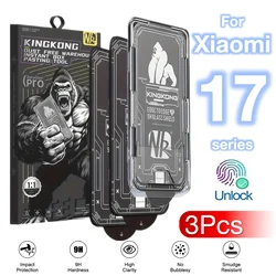Premium Tempered Glass Screen Protector - 3 Pack, 9H Hardness, Bubble - Free Installation - 3Pcs HD