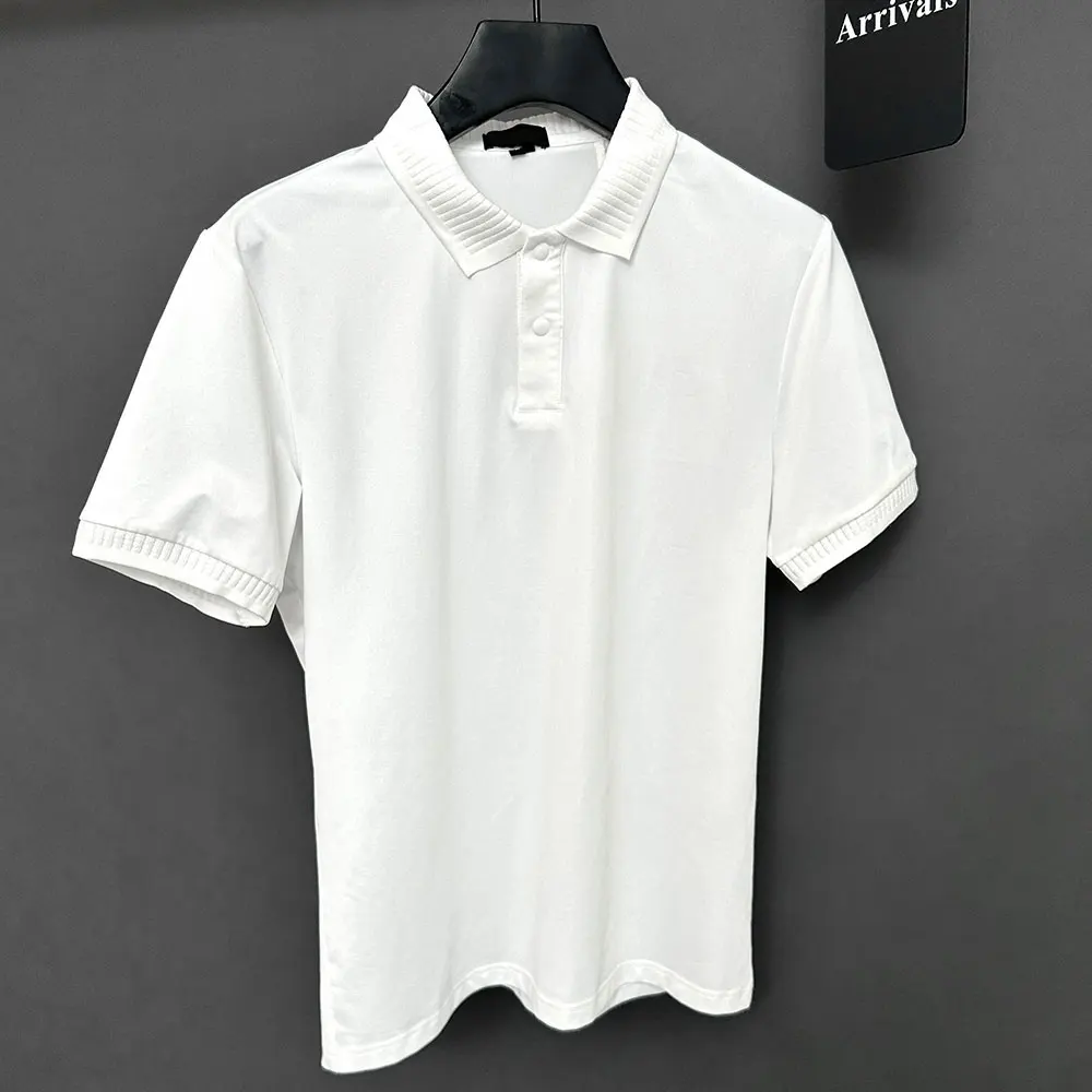 new men's golf T-shirt, golf sports shirt, comfortable fit, breathable and quick drying,