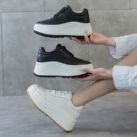 54337-5127af.jpg Women’s Chunky Platform Sneakers Height Increase Casual Shoes