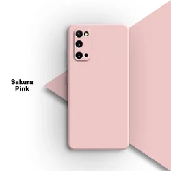 Premium Soft Liquid Silicone Phone Case - Original Design - Samsung S20 (Sakura Pink)