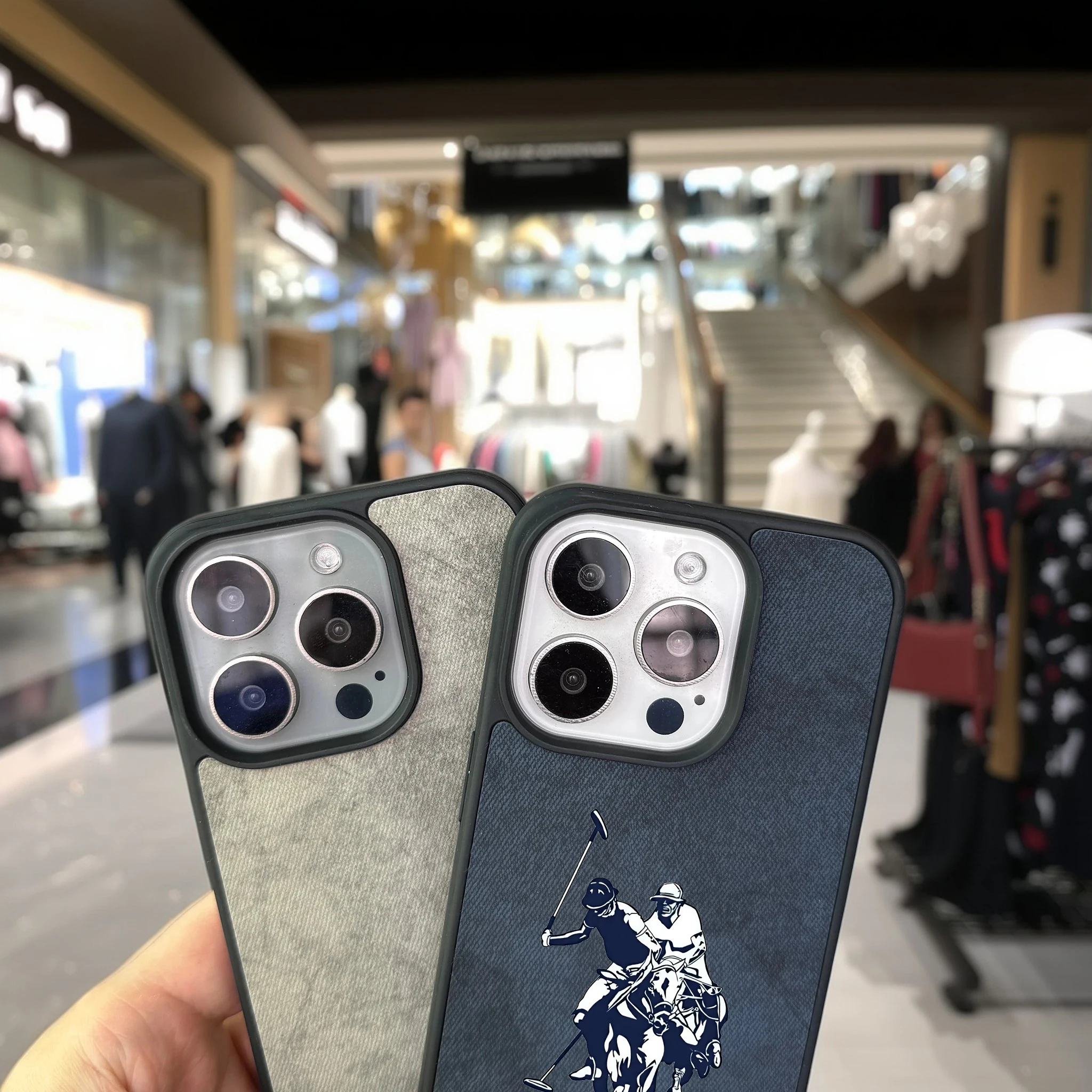 Luxury Retro Leather Horse Riding Phone Case Cover