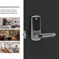TTLOCK Wifi Electronic Smart Door Lock With Biometric Fingerprint / Password /Smart Card  / Key Unlock/ USB Emergency Charger - Image 5