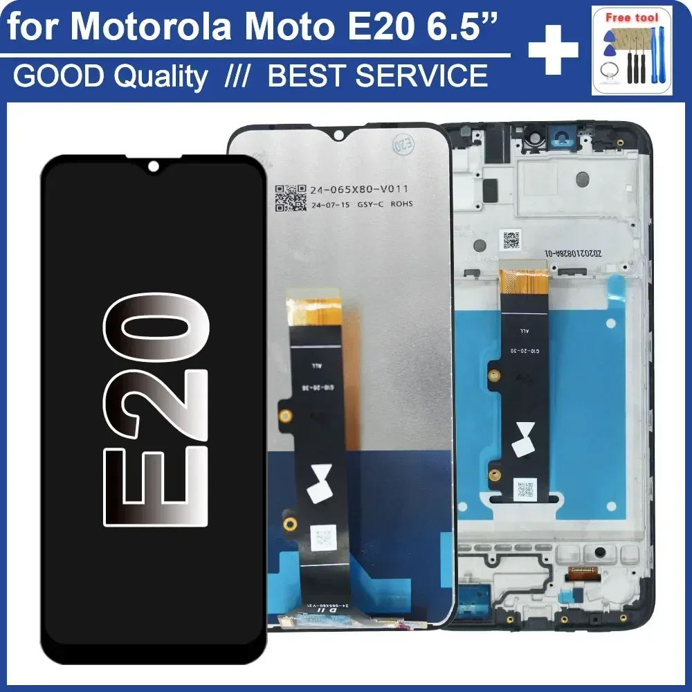 Tested LCD for Motorola Moto E20 XT2155 LCD Display Touch Screen Digitizer lcd display screen