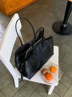 Sacs à main pour femmes, grande capacité, sac à bandoulière en cuir PU pour dames, sacs fourre-tout de grande taille, design de marque, sac de bureau pour les trajets quotidiens, Bolsa 5