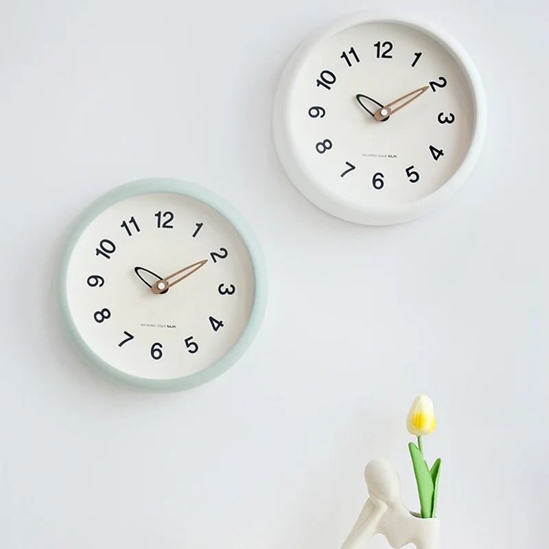

Plane Digital Wall Clock Living Room Classic Silent Non Ticking Anime World Wall Clock Round Minimalist Duvar Saati Decorations