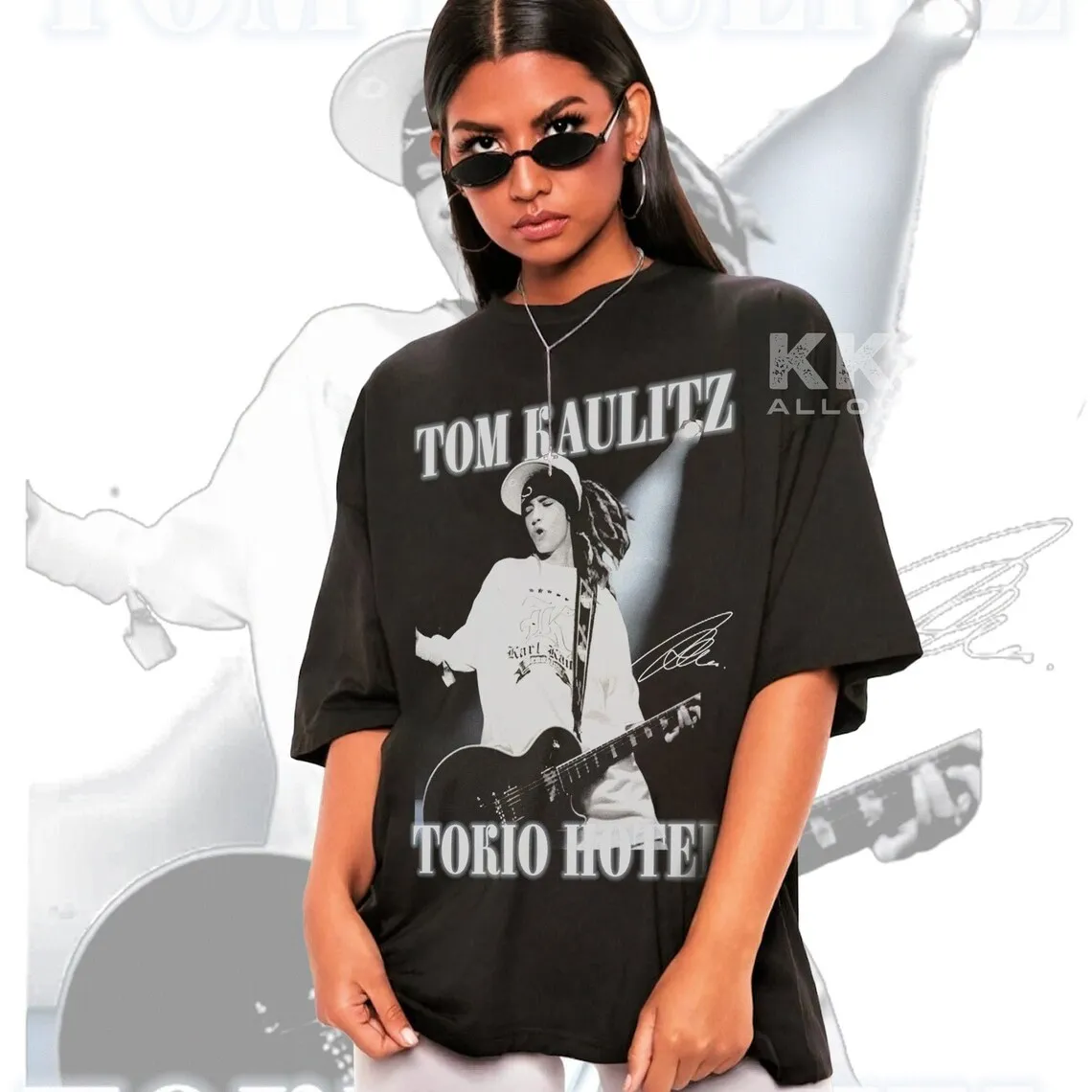 Tokio Hotel Band camisa, Tom Kaulitz, camisa da música, Beyond the World  Tour, Merch 2023 - AliExpress