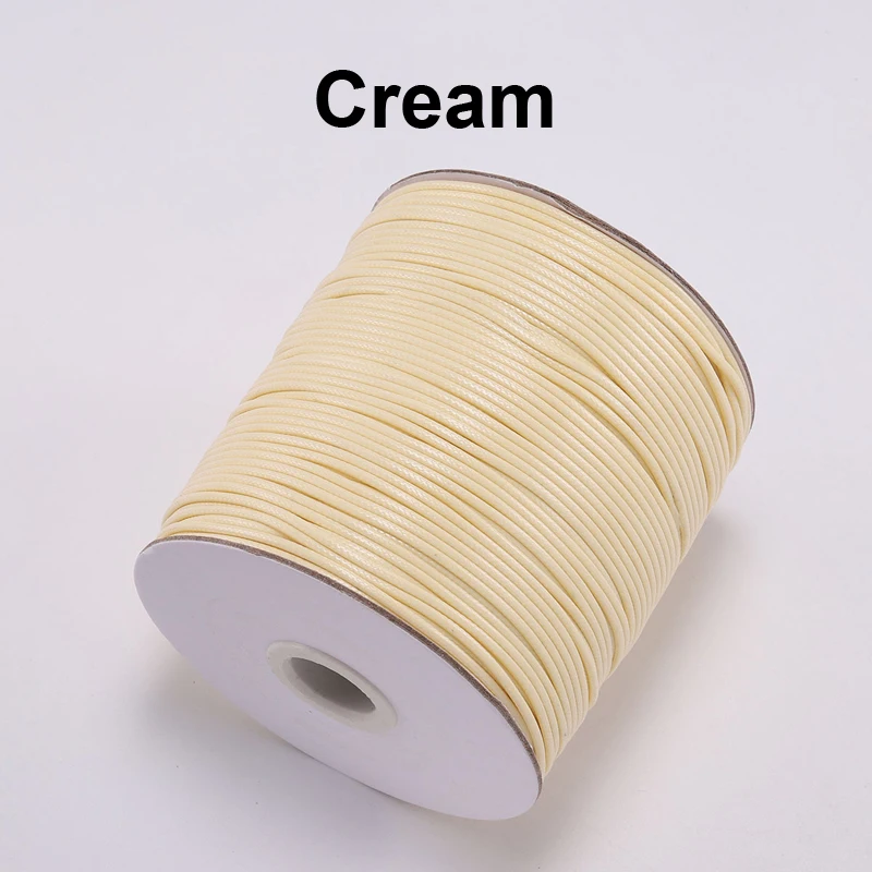 Luxurious Waxed PU Leather Cord for DIY Jewelry and Handmade Accessories, 20m