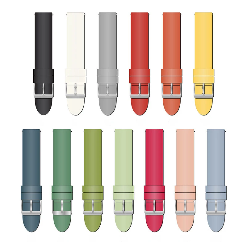 

For Huawei Watch Strap 20mm Smart Bracelet Silicone Strap with Spring-bar
