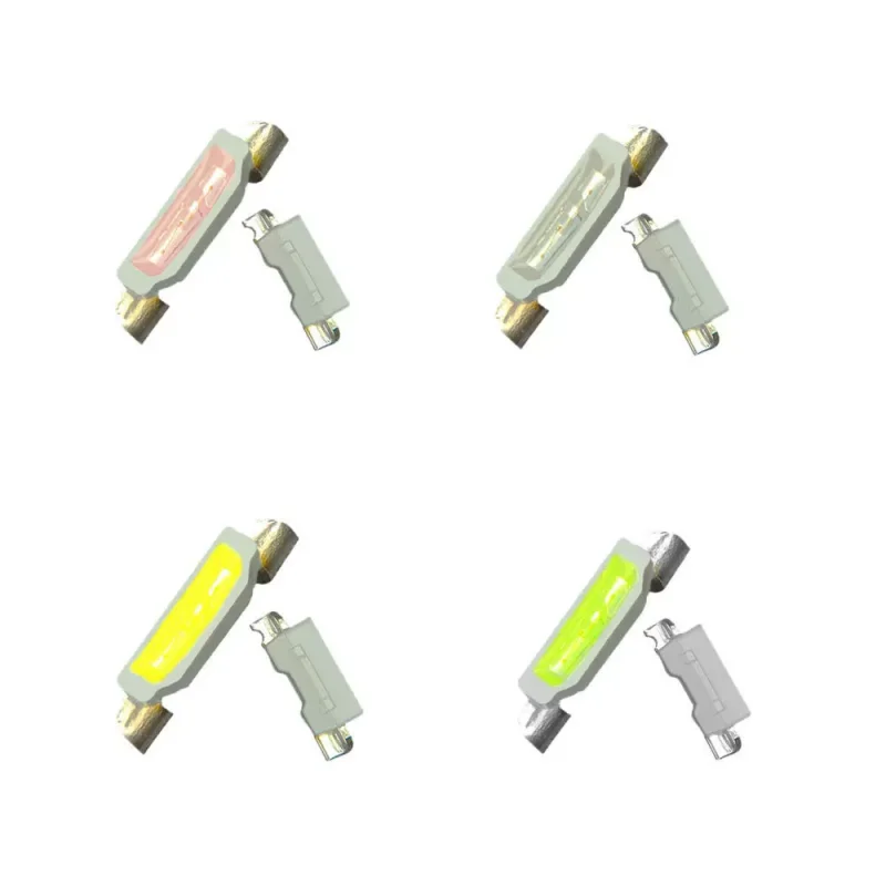100pcs 측면 발광 다이오드 1204 0602 0802 020 335 315SMD LED 노란색-녹색 녹색 흰색 빨간색 파란색 노란색 주황색 측면 발광