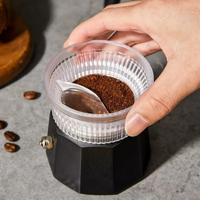 Moka Pot Coffee Powder Dispenser - موزع قهوة وعاء...