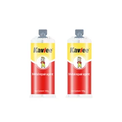 Metal Repair Glue - Fast - Drying, Heat - Resistant Industrial Adhesive for Corrosion and Casting Repairs (2PCS)