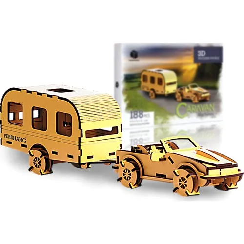 

Pershang Caravan 188 Piece Wooden 3D Puzzle