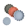 Flower Design Baby Dinning Plate Silicone Suction Plate Silicone Feeding Dish For Baby 3