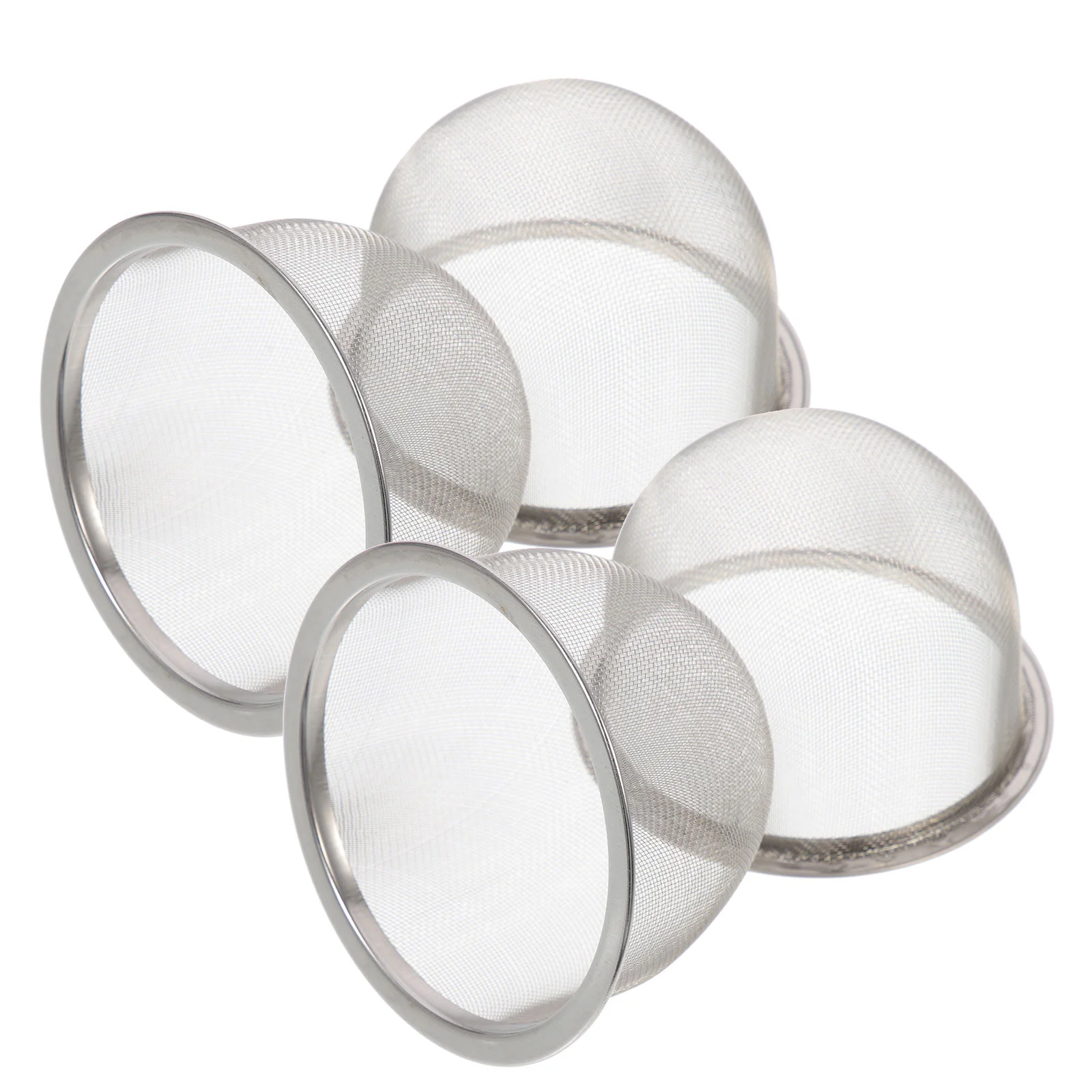 4 Pcs Stainless Steel Tea Filter Tea Strainer Home Infuser Coffee Mesh Filter Metal Teapot Infuser Insert Pot