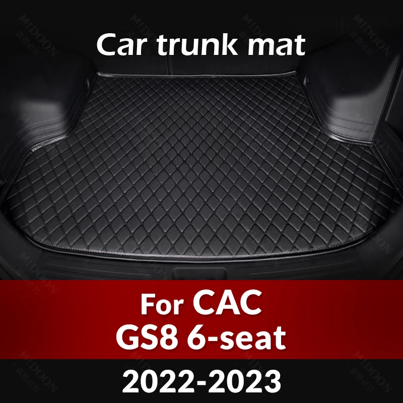 

Автомобильный коврик для багажника для GAC Trumpchi GS8 6-Seat 2022 2023 пользовательские автомобильные аксессуары автомобильное украшение интерьера