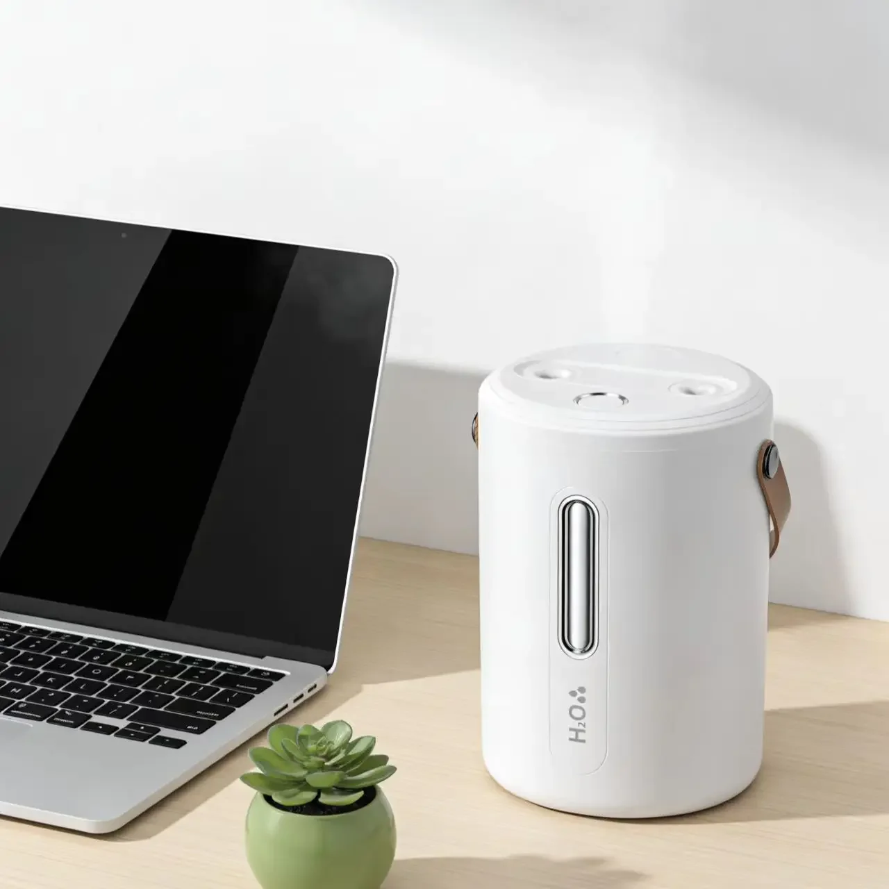 Quiet Large Capacity Dual Nozzle Desktop Cool Mist Humidifier, Ultrasonic Atomizer Aroma Diffuser Household Air Moisturizer 4