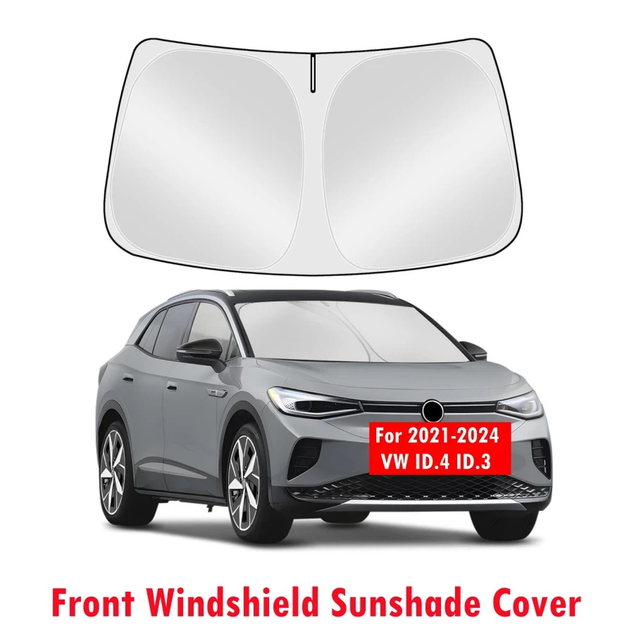 Car Windshield Sunshade For VW ID.4 ID.3 Foldable Window Cover Block Heat and Sun Keep Car Cool