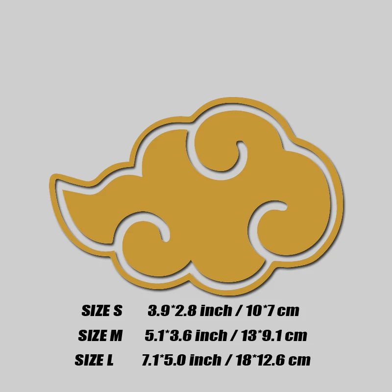 Akatsuki Auspicious Clouds High-Quality Vinyl Decal - Perfect