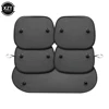 2pcs Black Mesh Car Sunshade Anti-ultraviolet Car Curtain Nylon Mesh Side Window Mesh Car Super Suction Cup 4