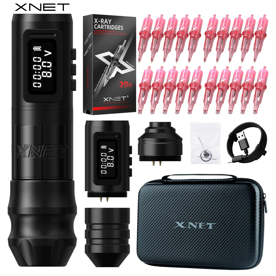 XNET Claws 2025 Wireless Tattoo Machine Rotary Pen with Powerful