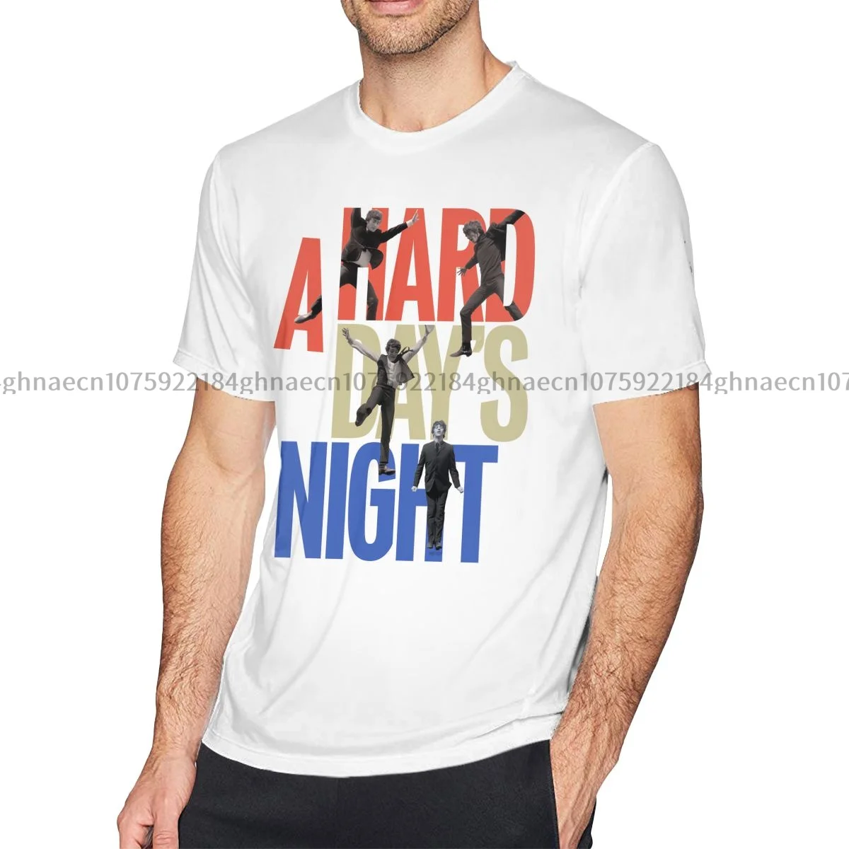 A Hard Days Night The Beatle Magliette Uomo Graphic Cotton Streetwear Band Manica Corta T-Shirt Maschile Abbigliamento Uomo