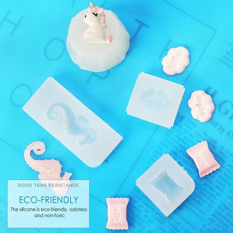 LET'S RESIN Silicone Mold Making Kit Liquid Silicone Rubber Non-Toxic  Translucent Clear Mold Making Silicone-Mixing Ratio 1:1-Molding Silicone  for