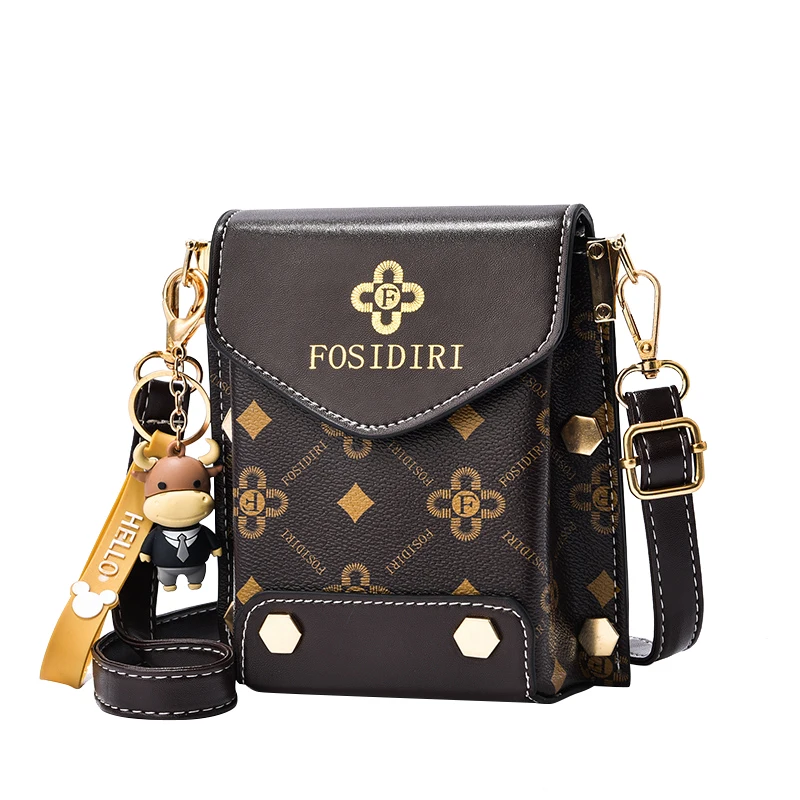 Luxe Designer Mini Tassen Voor Dames 2023 Zijhandtas Voor Dames Meisjes Portemonnee Portemonnees Mobiele Telefoon Tassen Crossbody